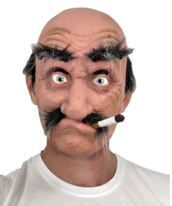 Rubber Johnnies 'Smokey Joe' Old Man Mask