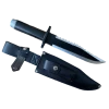 Rubber Johnnies Survival Knife Movie Props