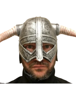 Rubber Johnnies People Masks Viking Helmet Mask.